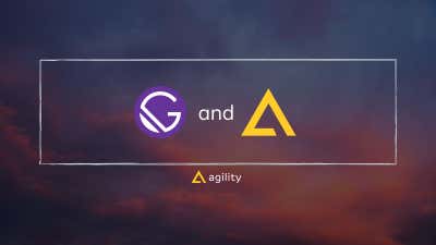 How to Use Agility CMS with Gatsby Cloud